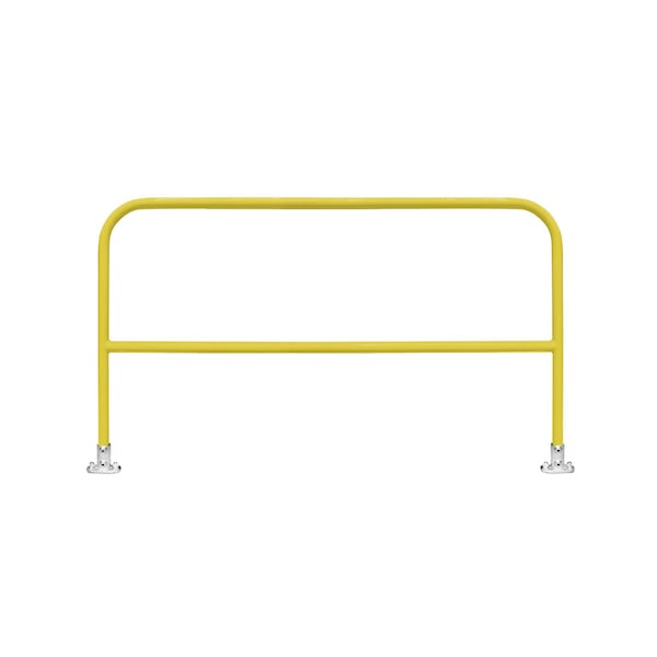 Frontline Guardrail System for Concrete or Steel Substrates, Yellow, 5 ft GUS05-FXDYLW - main